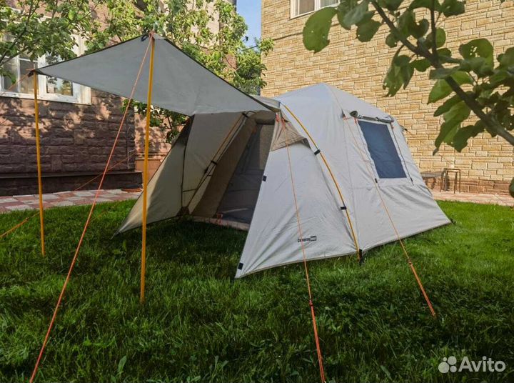 Палатка 4 местная с 2 входами 2 слойная