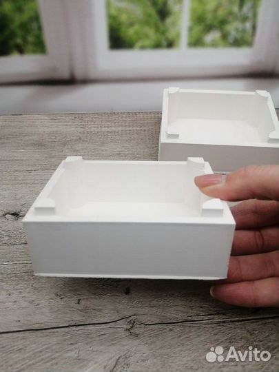 Кашпо из гипса