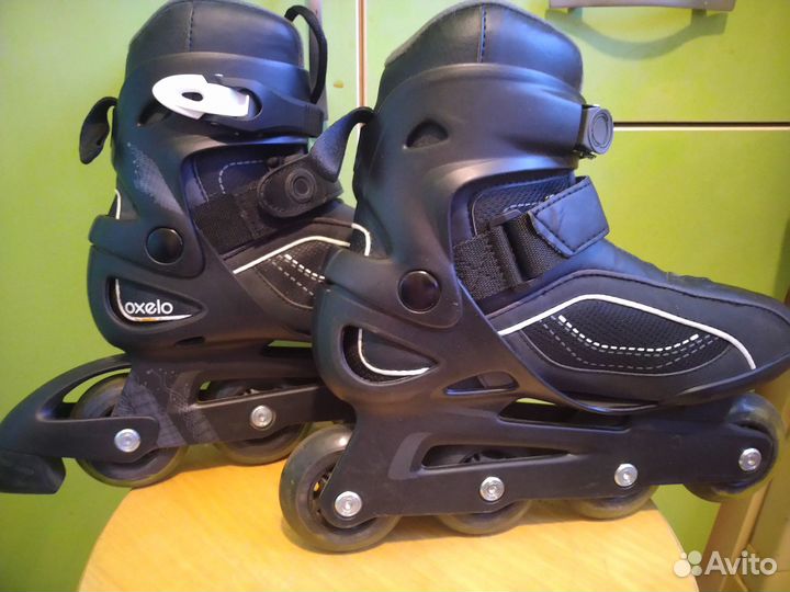 Роликовые коньки ролики Oxelo Fit 3 стелька 250мм