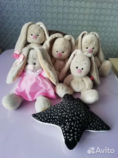 Мягкие игрушки пакетом