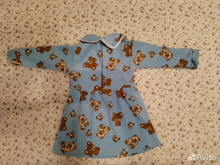 Теплое платье для девочки