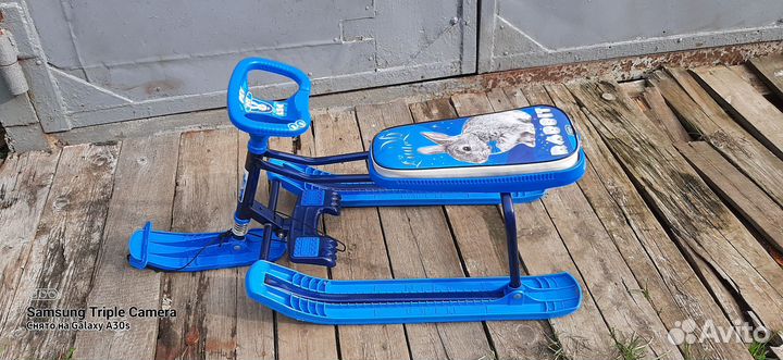 Детский снегокат бу