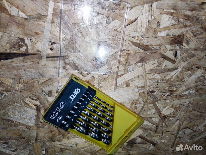 Набор сверл fit 33798 8шт от 3-10