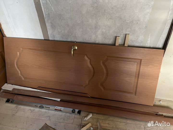 Коробка, полотно, петли, ручка, наличники