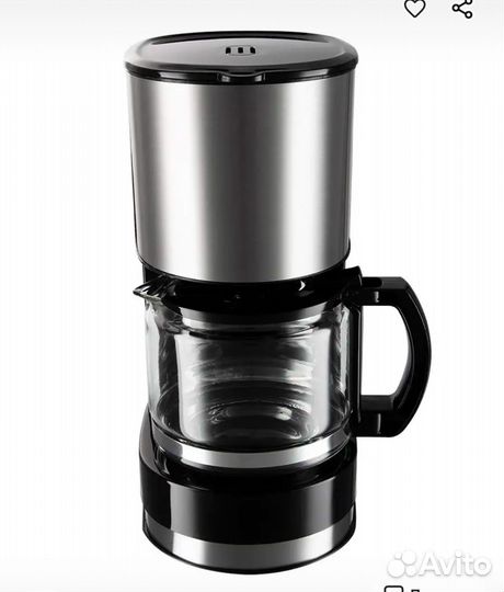 Кофеварка капельная с автоподогревом новая