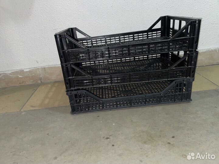 Ящик пластиковый для ягод фруктов строительный 5шт