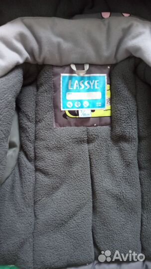 Зимний костюм для девочки 98