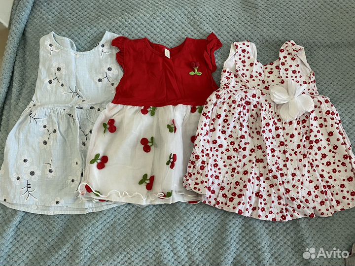 Детские вещи на девочку пакетом