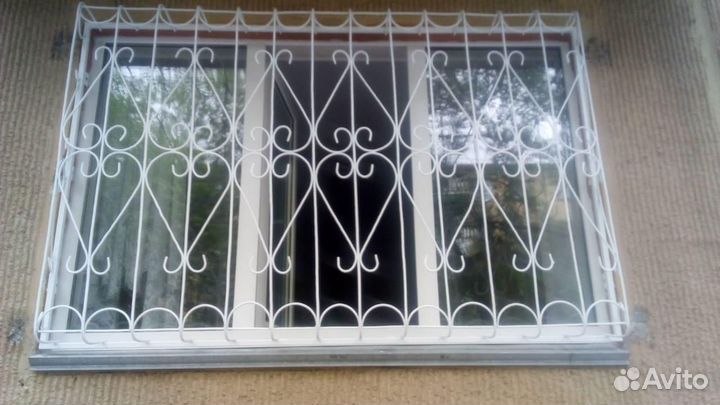 Решётки на окна,лоджии,балконы N 548 c установкой