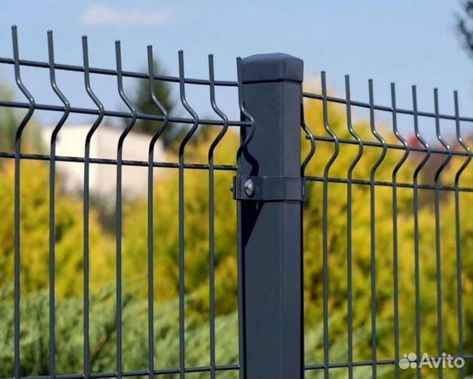 Заборы на дачу Gitter 2D 1метр