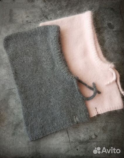 Капор капюшон женский ангора