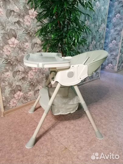 Новый стульчик для кормления Luxmom Q2 (фисташка)