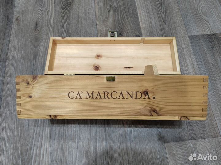 Деревянная подарочная коробка для вина