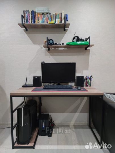 Стол письменный лофт