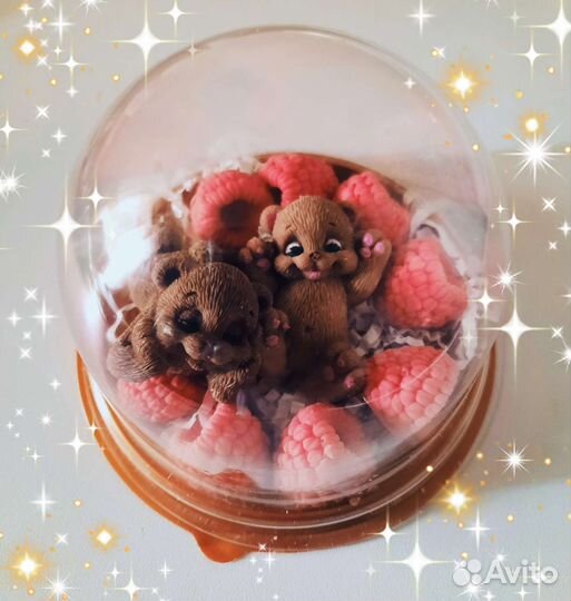 Шоколадный набор медвежат