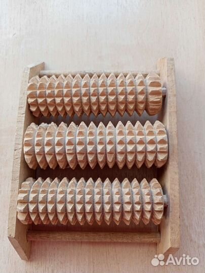 Массажер деревянный