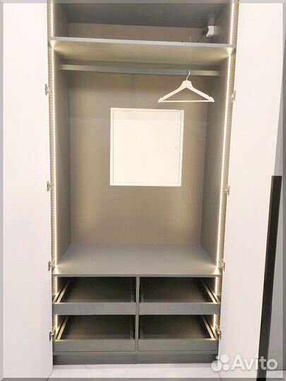 Линейные гардеробные под заказ