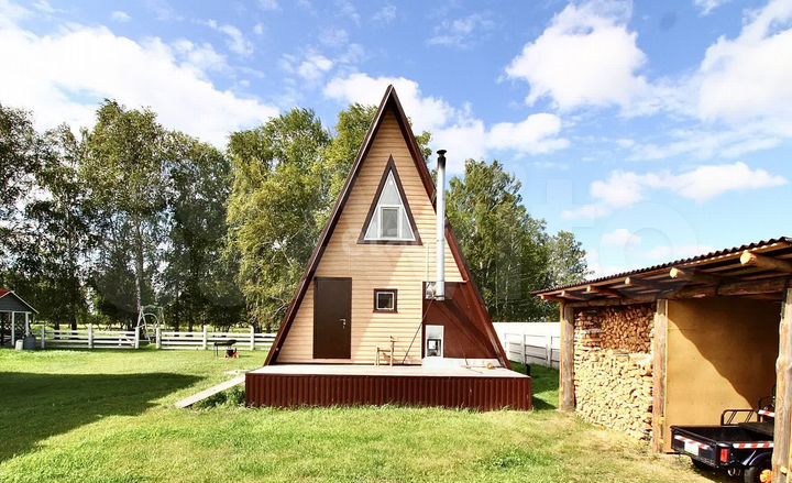 Дом 100 м² на участке 50 сот.