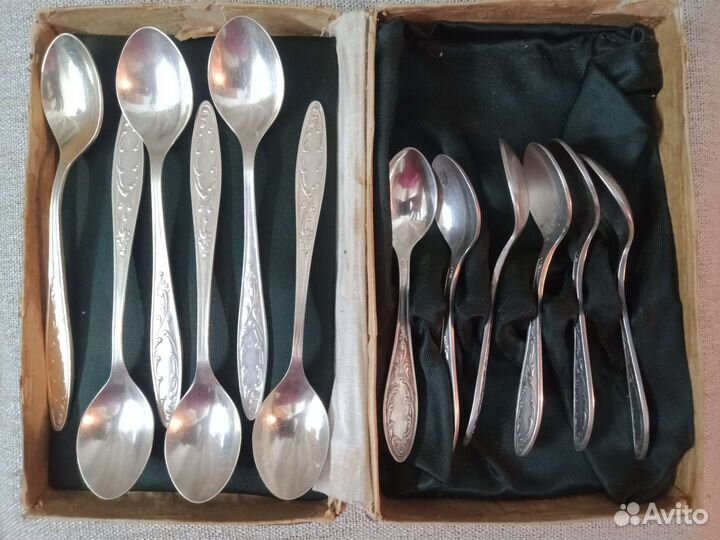 Мельхиоровые ложки СССР