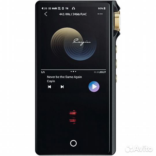 Cayin N3Pro black with leather case