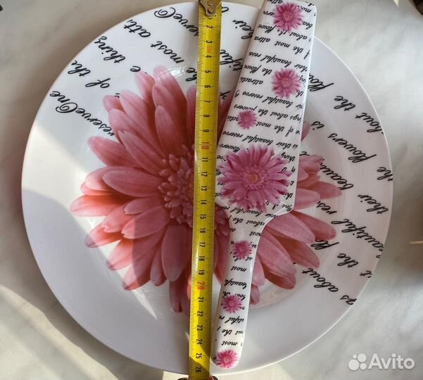 Блюдо Тортница с лопаткой