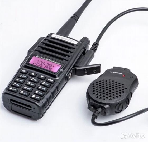 Тангента для рации Baofeng UV82