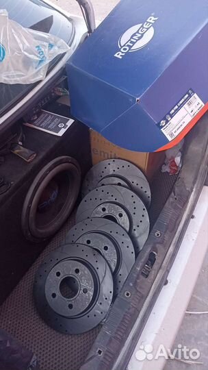 Тормозные диски Тюнинг rotinger перфорация