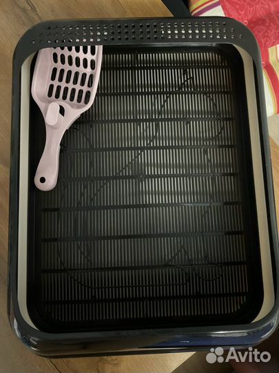 Лоток для кошек с сеткой 