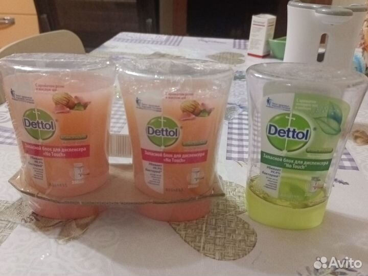 Диспенсер для жидкого мыла dettol