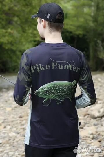 Джерси Crazy Fish Pike Hunter black