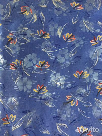 Отрезы ткани (шелк, крепдышин)