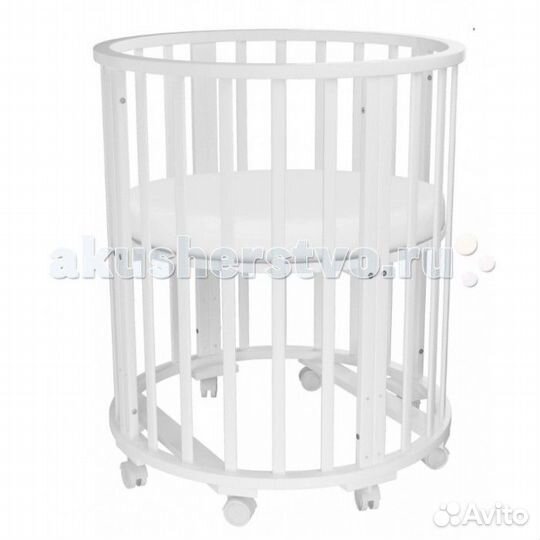 Матрас на овальную и круглую кроватку