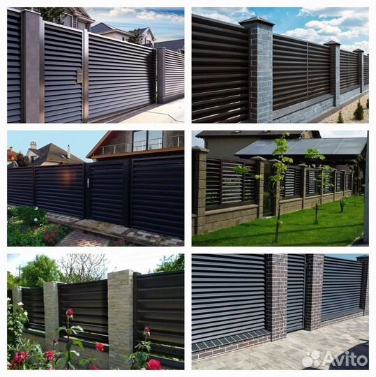 Забор жалюзи с доставкой и НДС