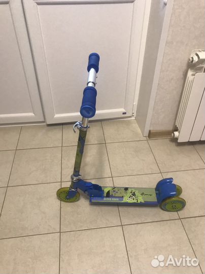 Самокат детский трехколесный бу