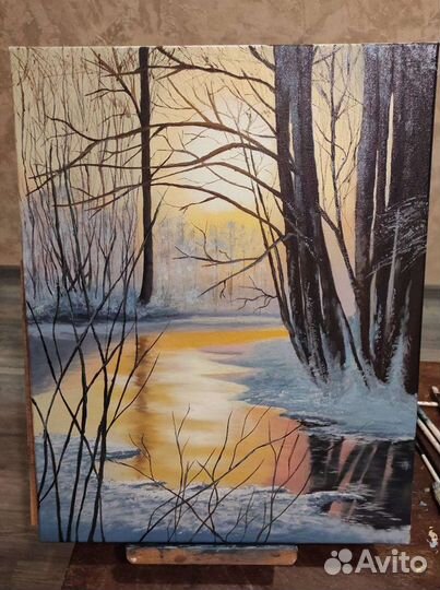 Картина маслом на холсте
