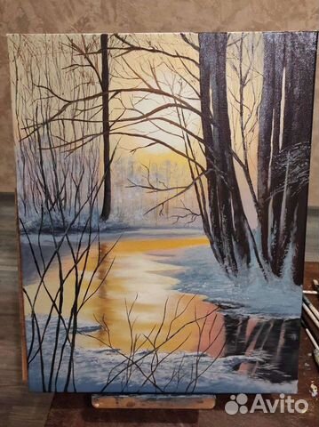 Картина маслом на холсте