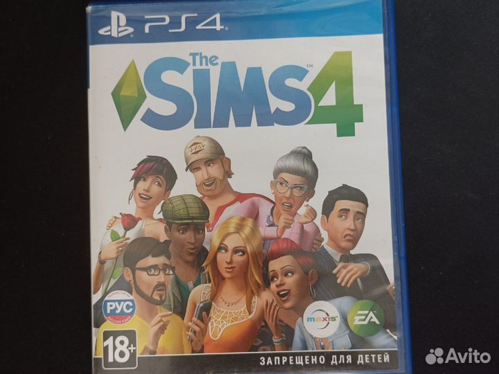 Sims 4 ps4 диск