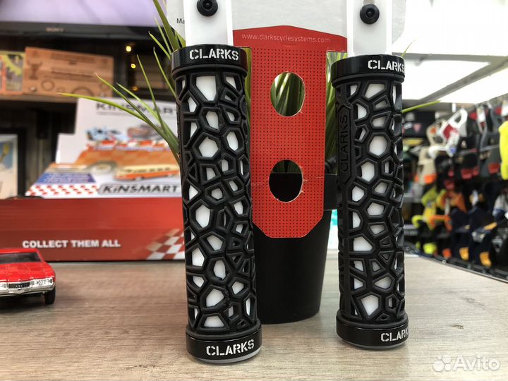 Ручки грипсы на руль для велосипеда clarks