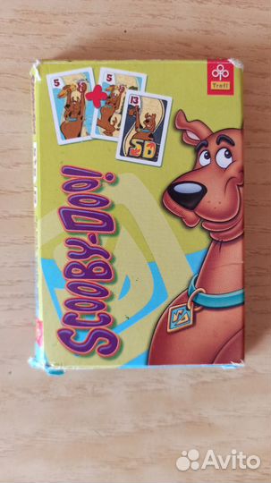 Карты игральные с героями disney и скуби ду