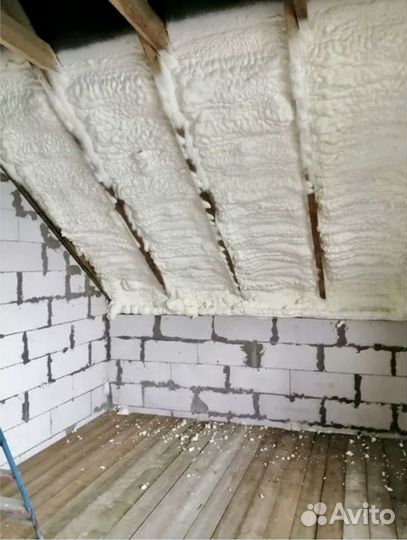 Утепление крыши пенополиуретаном