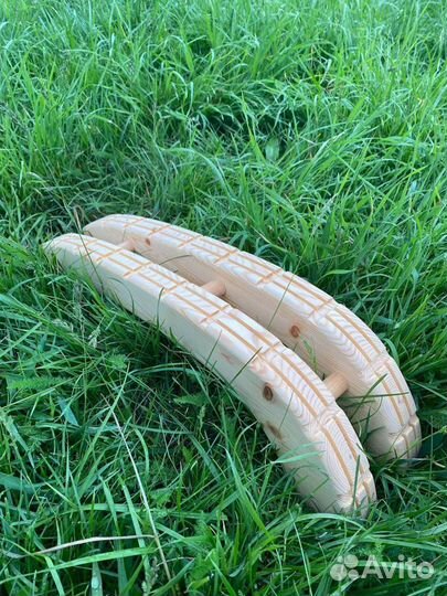 Массажер для спины деревянный