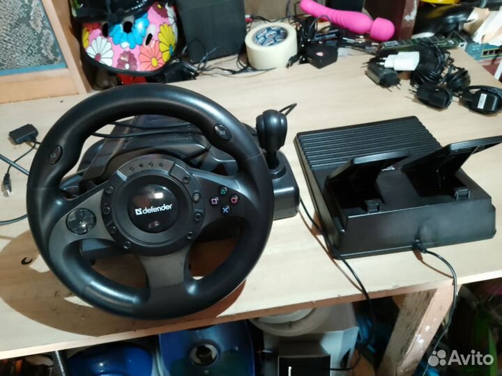 Игровой руль defender