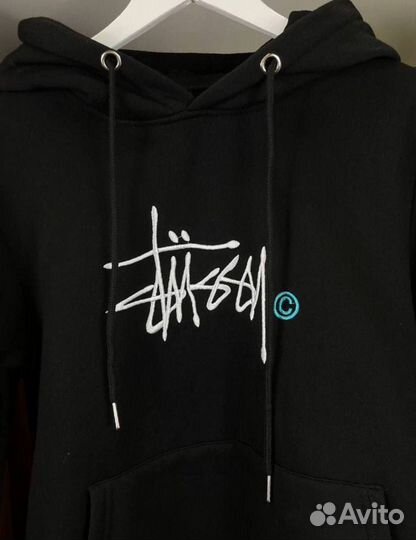 Худи stussy pigment dyed