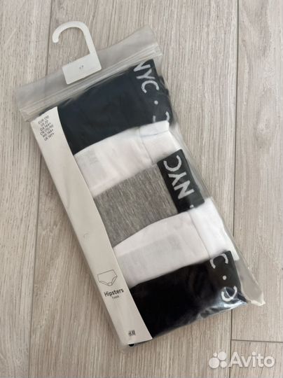 Трусы 170 h&m 5шт новые