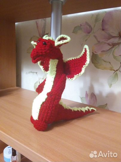 Вязаные игрушки дракон