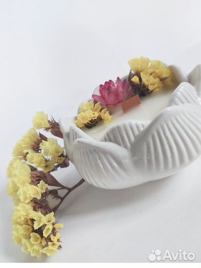 Ароматическая свеча ручной работы