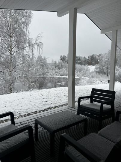 Коттедж 140 м² на участке 10 сот.