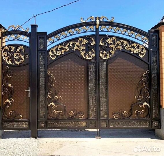Ворота ручной работы