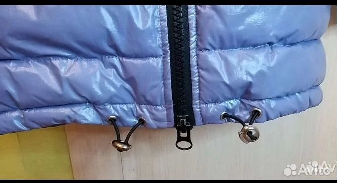 Пуховик зимний для девочки 128