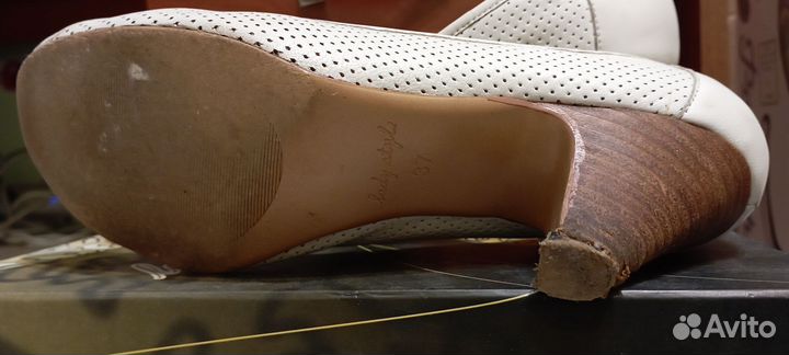 Туфли женские 37 размер натуральная кожа